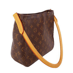 Louis Vuitton Looping Brown Bag Shoulder Monogram